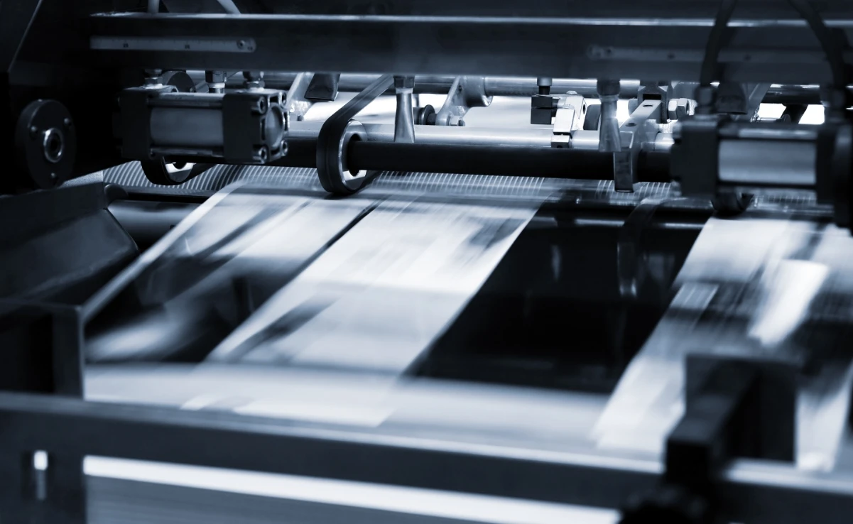 Printing press offset